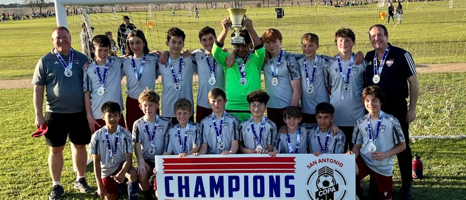 U14B SELECT WINS SAN ANTONIO!